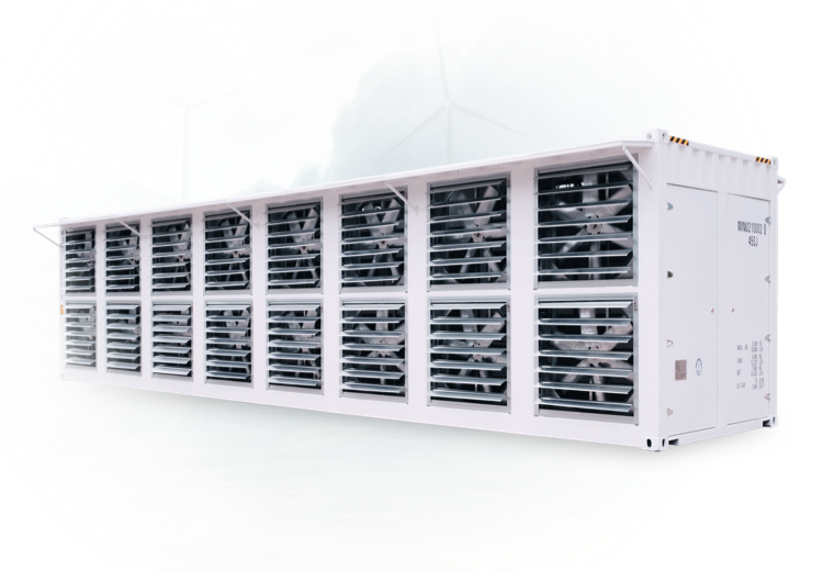 Minerbase immersion cooling mining container, thermal heat recovery system